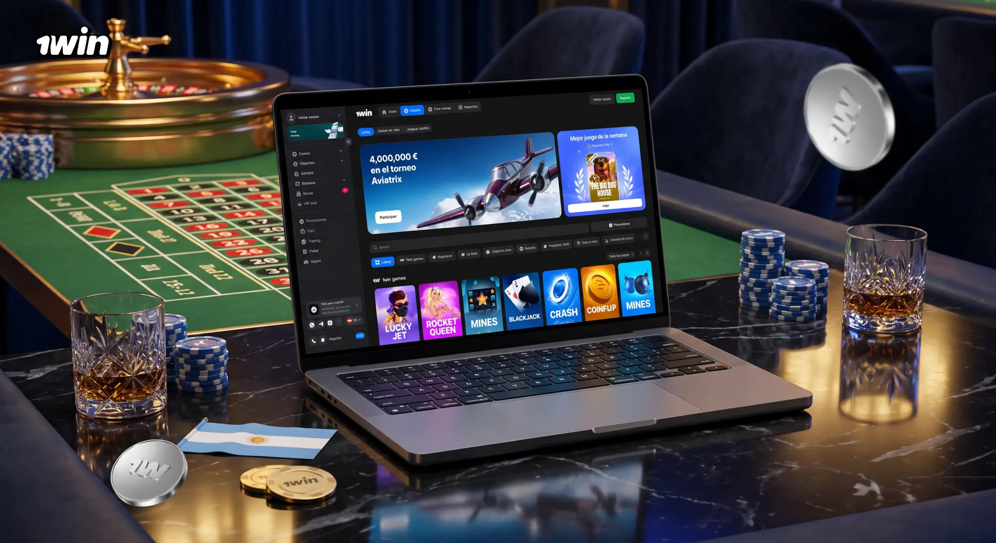 1win Argentina Casino y Apuestas